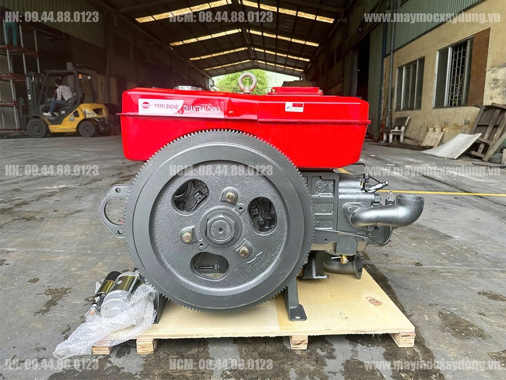 Đầu nổ Diesel QuanTrai D35 S1135D nước đề