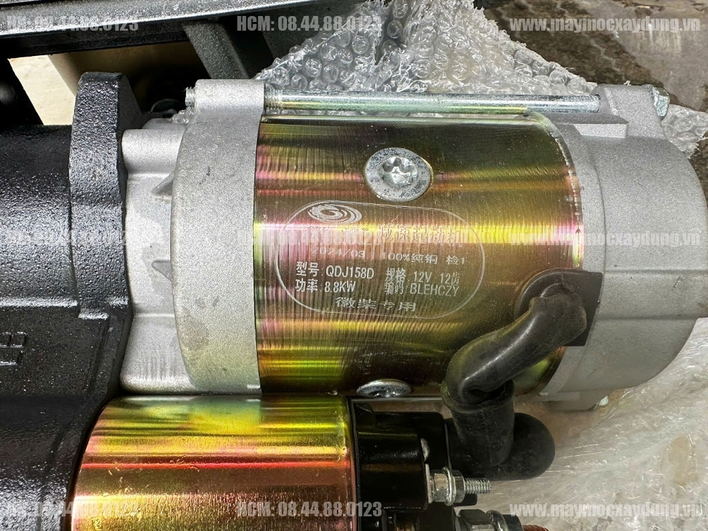 Đầu nổ Diesel QuanTrai D35 S1135D nước đề