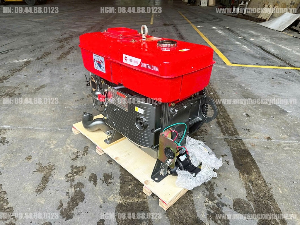 Đầu nổ Diesel QuanTrai D35 S1135D nước đề