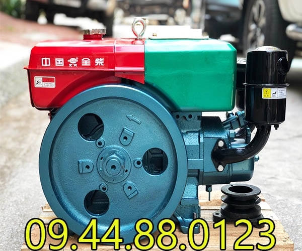 Đầu nổ Diesel QuanTrai D8 R180 làm mát bằng nước