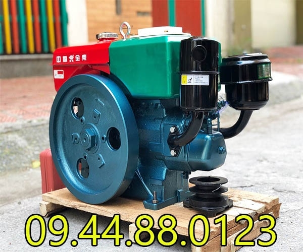 Đầu nổ Diesel QuanTrai D8 R180 làm mát bằng nước