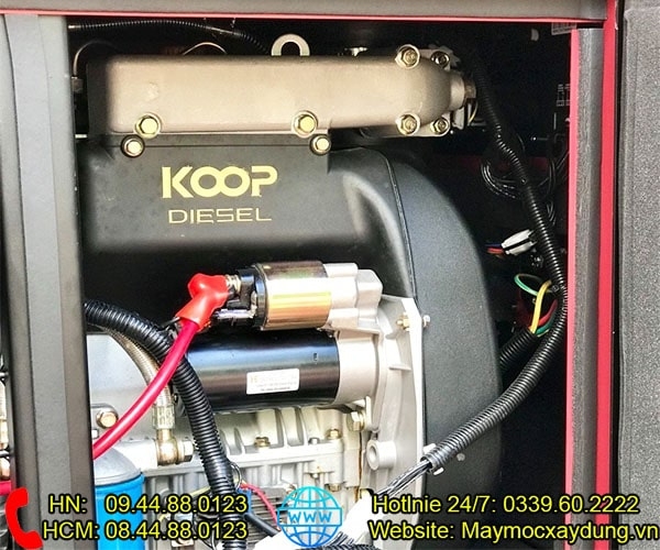 Máy phát điện chạy dầu Koop KDF16000Q 15KVA 220V