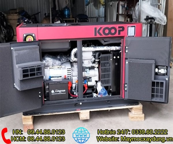 Máy phát điện chạy dầu Koop KDF16000Q 15KVA 220V