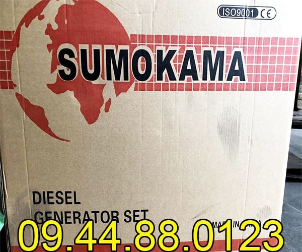 Máy phát điện chạy dầu Sumokama 6KW SK9700T Cách âm