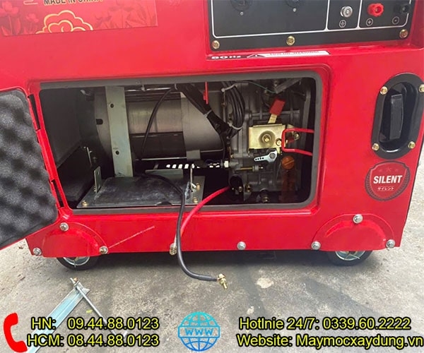 Máy phát điện chạy dầu Sumokama 6KW SK9700TD Cách âm