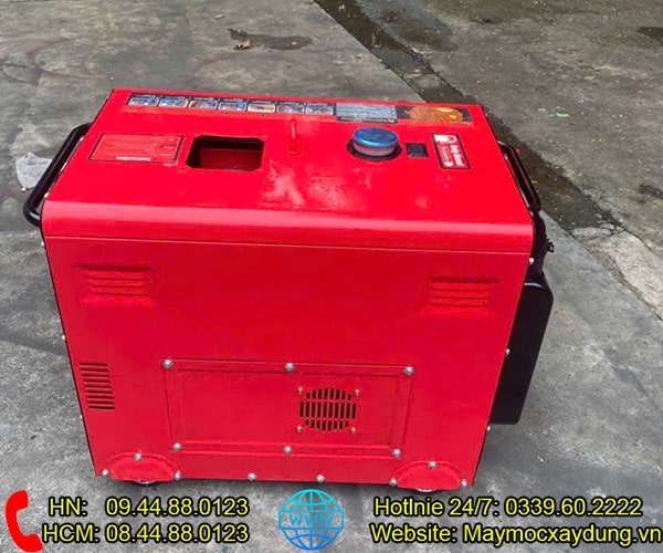 Máy phát điện chạy dầu Sumokama 6KW SK9700TD Cách âm