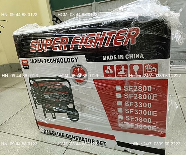 Máy phát điện chạy xăng Super Fighter 3.5KW SF3800