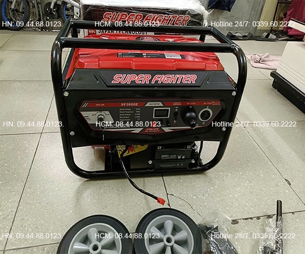 Máy phát điện chạy xăng Super Fighter 3.5KW SF3800