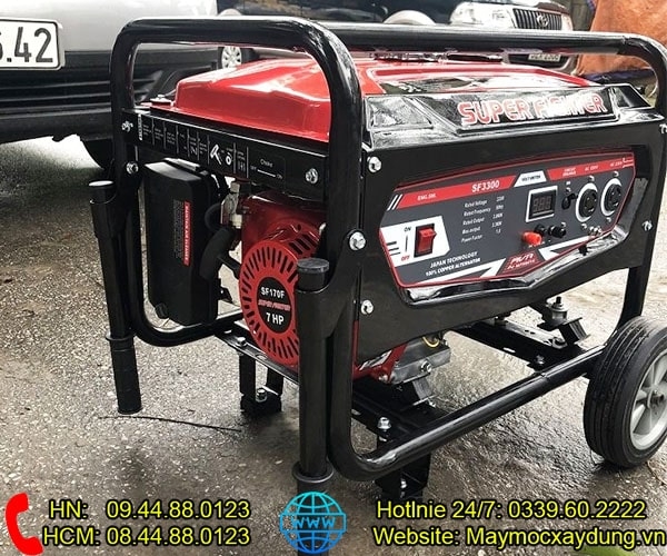 Máy phát điện chạy xăng Super Fighter 3KW SF3300