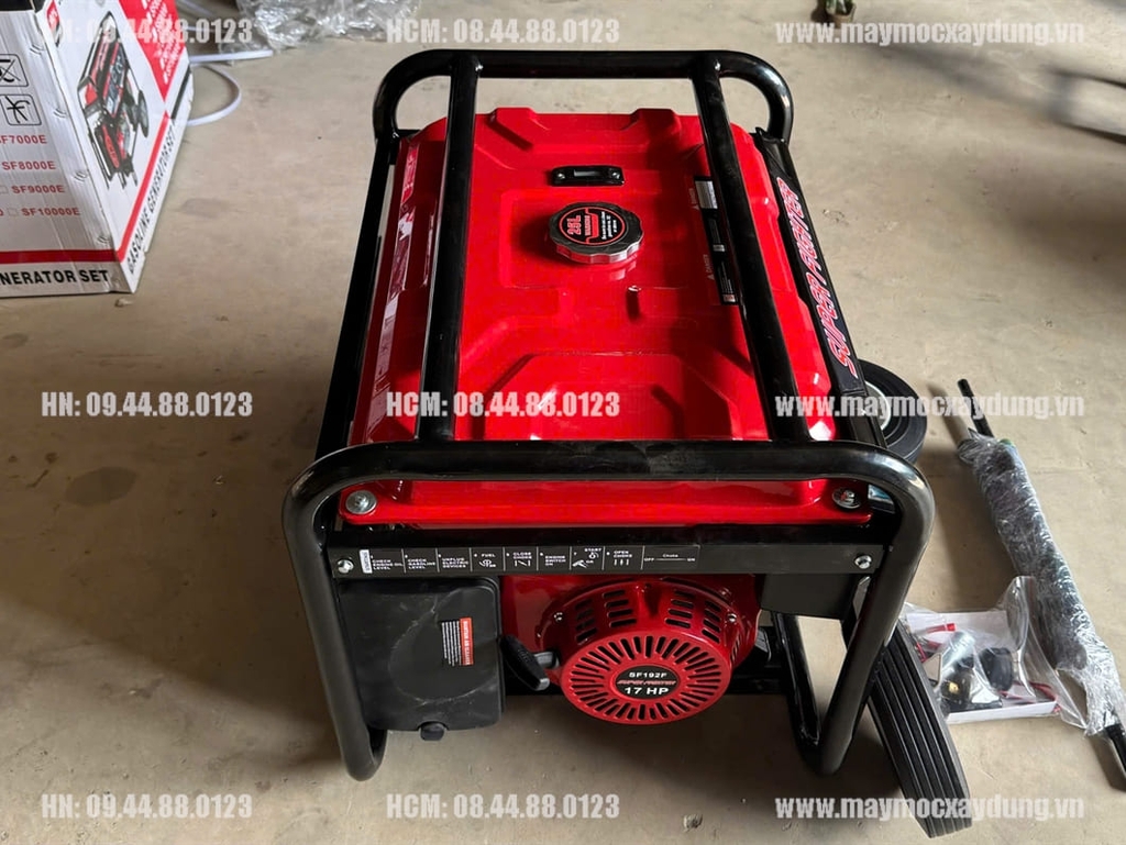 Máy phát điện chạy xăng Super Fighter 7.5KW SF9000E Đề