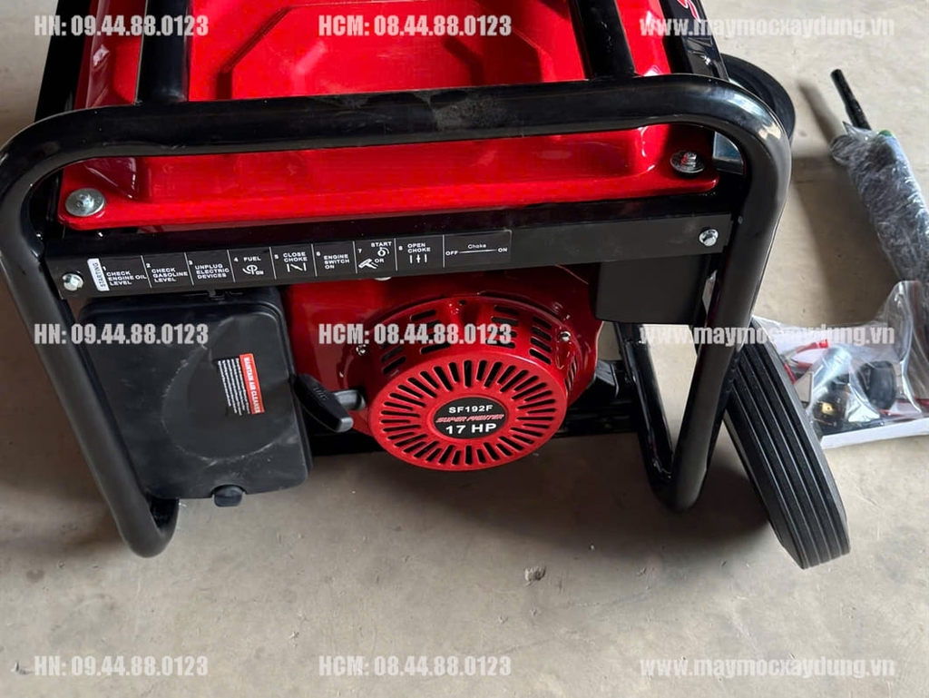 Máy phát điện chạy xăng Super Fighter 7.5KW SF9000E Đề