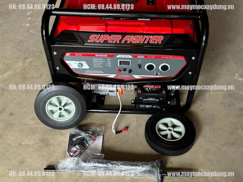 Máy phát điện chạy xăng Super Fighter 7.5KW SF9000E Đề