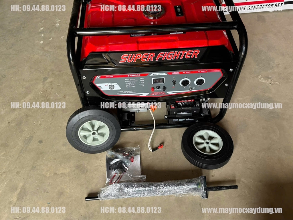 Máy phát điện chạy xăng Super Fighter 7.5KW SF9000E Đề
