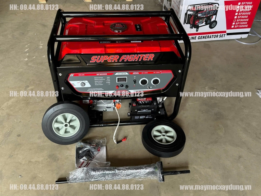 Máy phát điện chạy xăng Super Fighter 7.5KW SF9000E Đề