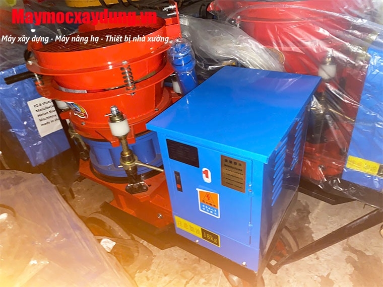 Máy phun vẩy bê tông khô PZ6