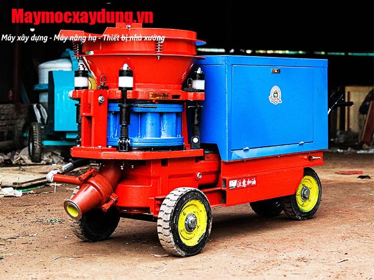 Máy phun vẩy bê tông PZ7