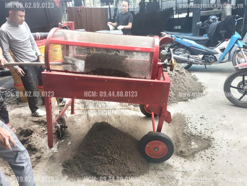 Máy sàng cát mắt lưới mỏng