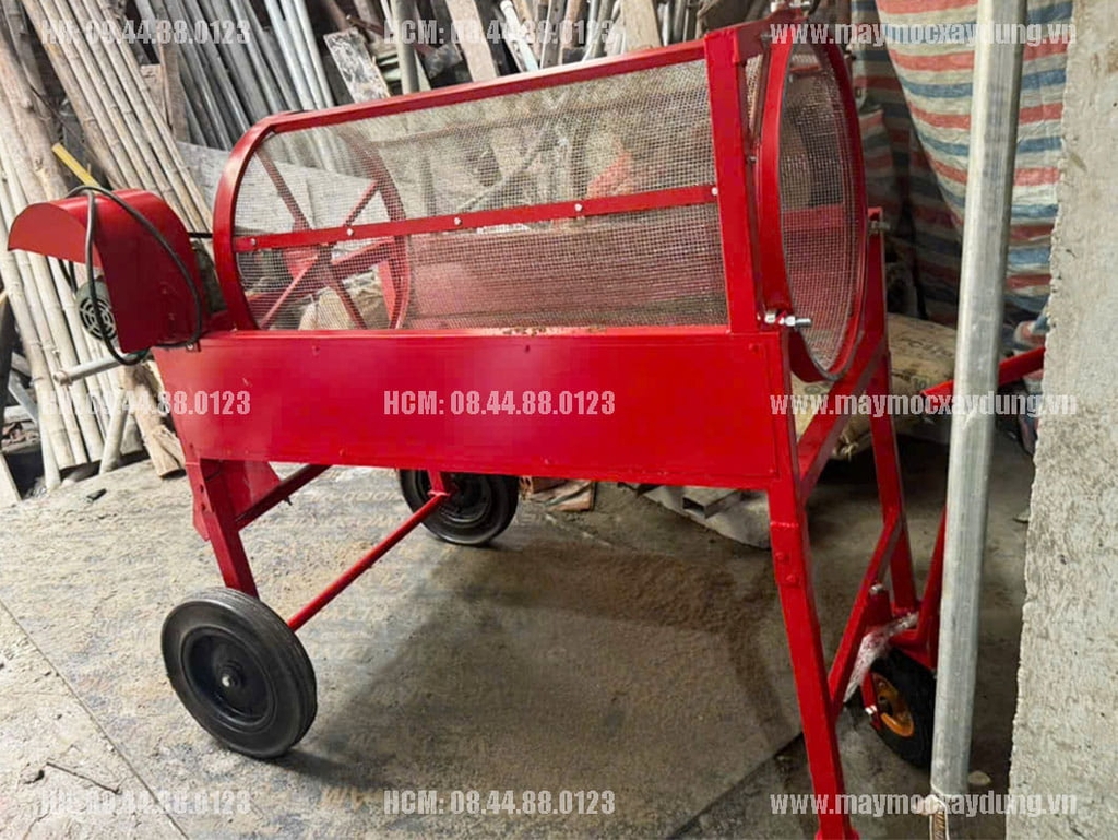 Máy sàng cát Hòa Phát mắt lưới Inox