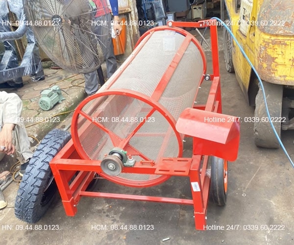 Máy sàng cát mắt lưới dày