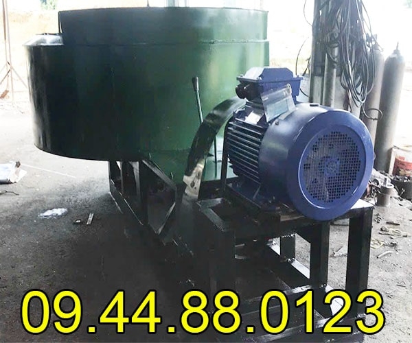 Máy trộn bê tông cố định 12 bao lắp động cơ điện