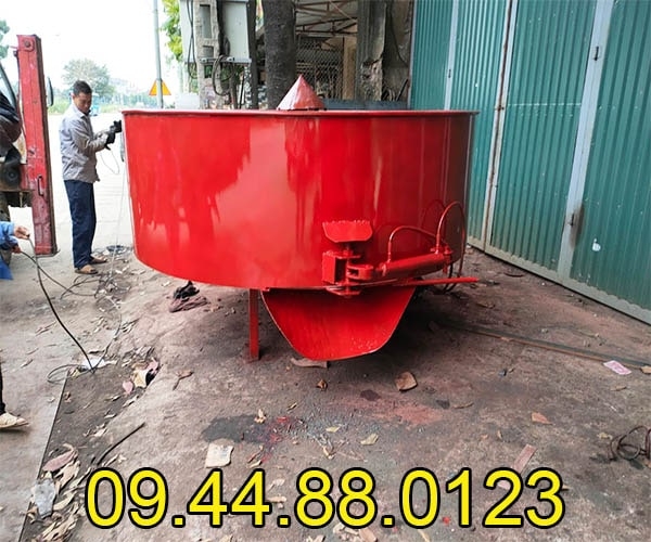 Máy trộn bê tông cố định 18 bao lắp đầu nổ