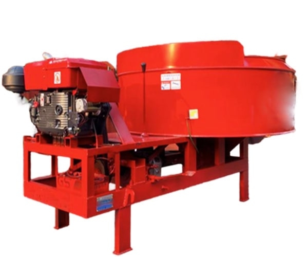 Máy trộn bê tông cố định 18 bao lắp đầu nổ