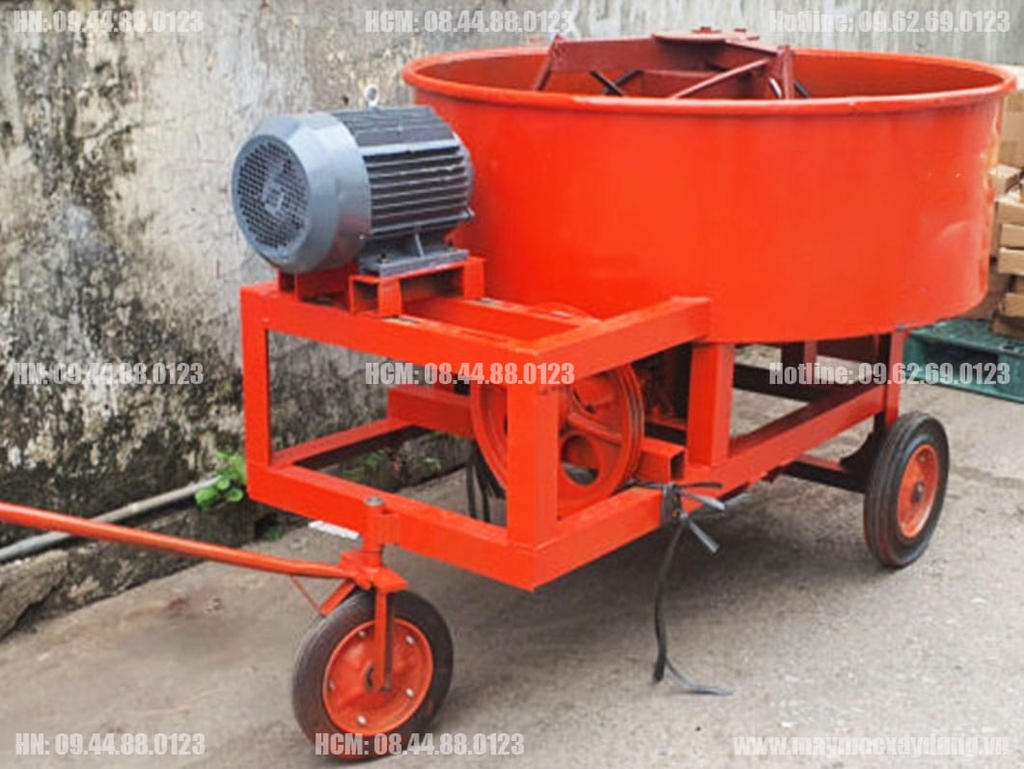 Máy trộn bê tông cưỡng bức 590 Lít lắp động cơ 11KW 380V