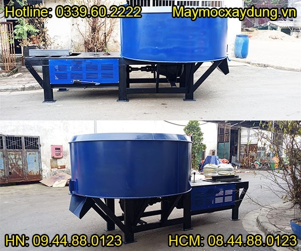 Máy trộn bê tông cưỡng bức cầu ô tô 2000 Lít không động cơ