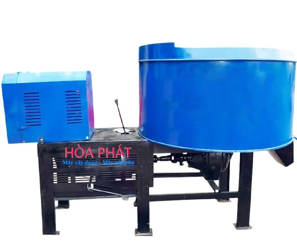 Máy trộn bê tông cưỡng bức 2000L lắp động cơ điện 22KW 380V