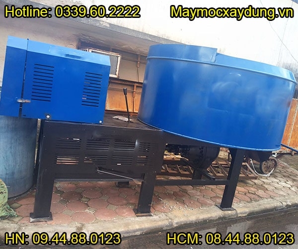 Máy trộn bê tông cưỡng bức cầu ô tô 2000 Lít lắp động cơ điện 22KW 380V
