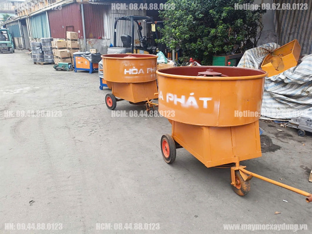 Máy trộn cưỡng bức 350L 5.5KW 380V