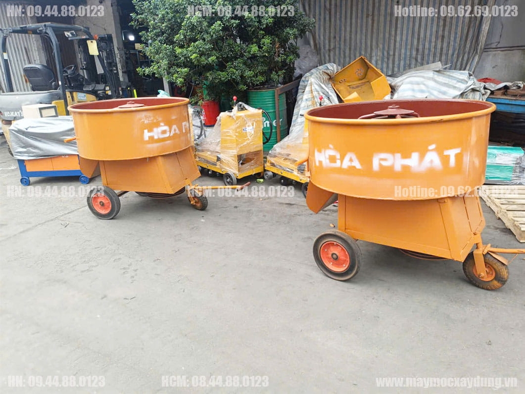 Máy trộn cưỡng bức 350L 5.5KW 380V