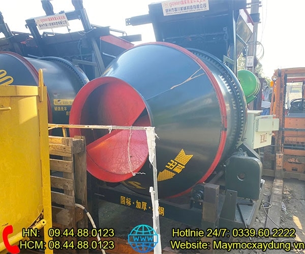 Máy trộn bê tông JZC400 gầu trượt