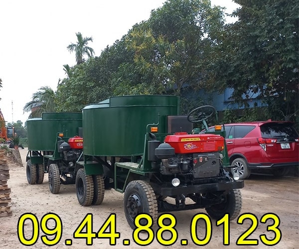 Máy trộn bê tông tự hành 1 m3
