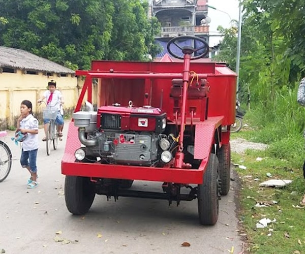 Máy trộn bê tông tự hành 6 bao