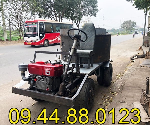 Máy trộn bê tông tự hành 9 bao