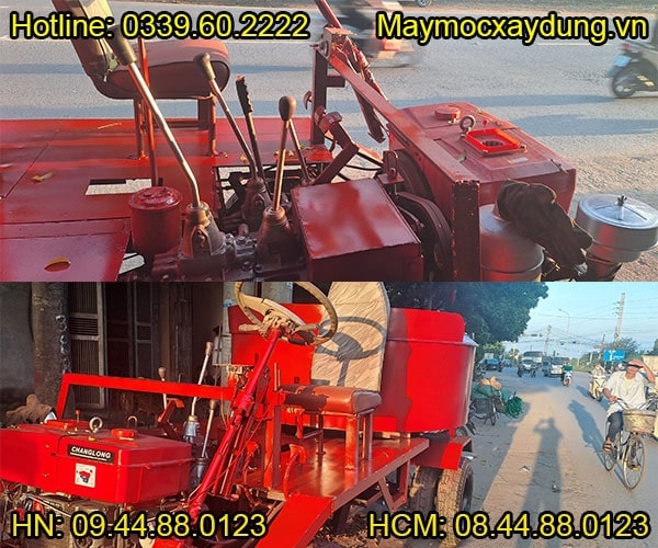 Máy trộn bê tông tự hành 9 bao