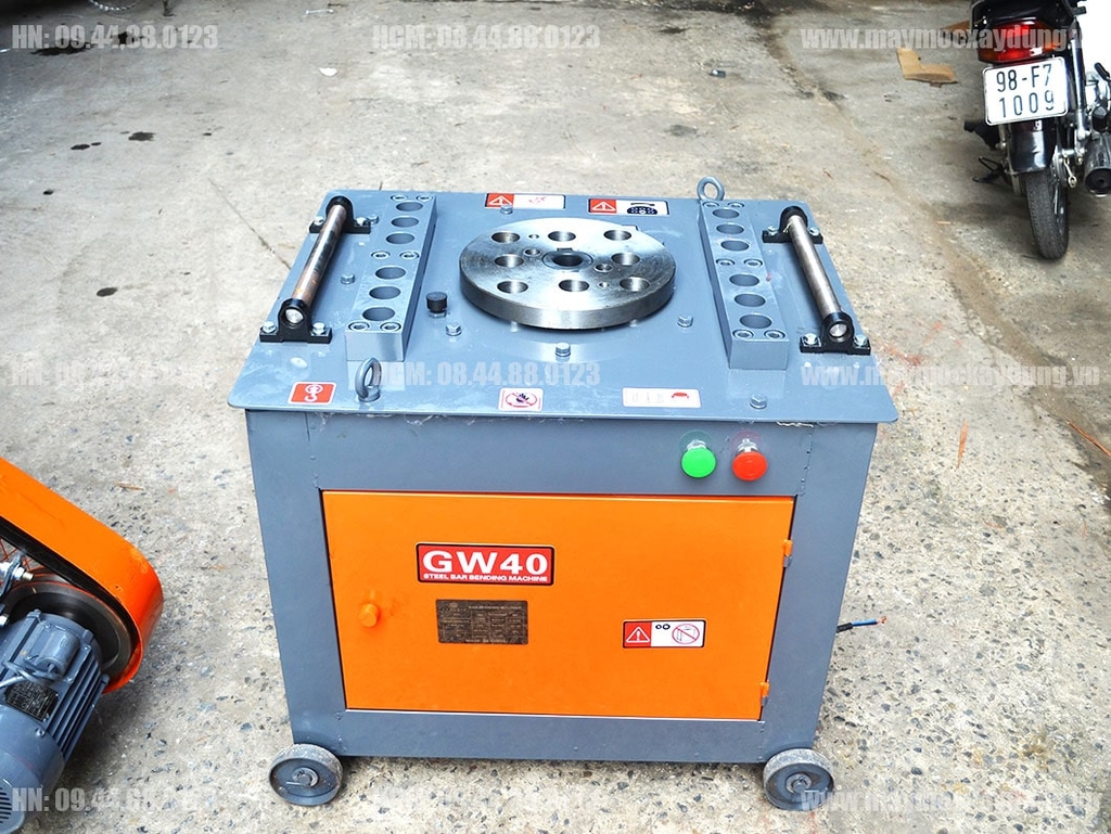 Máy uốn mỏ sắt GW40 25mm 380V