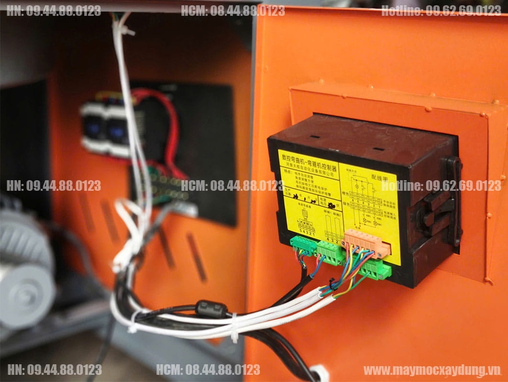 Máy uốn mỏ sắt GW50 36mm 380V tự động