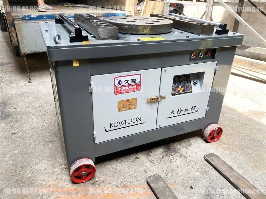 Máy uốn mỏ sắt Kowloon GW55 40mm