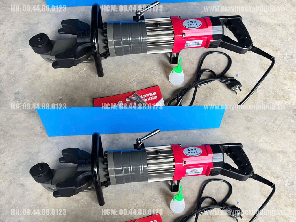 Máy uốn sắt thủy lực cầm tay Phi 25 220V