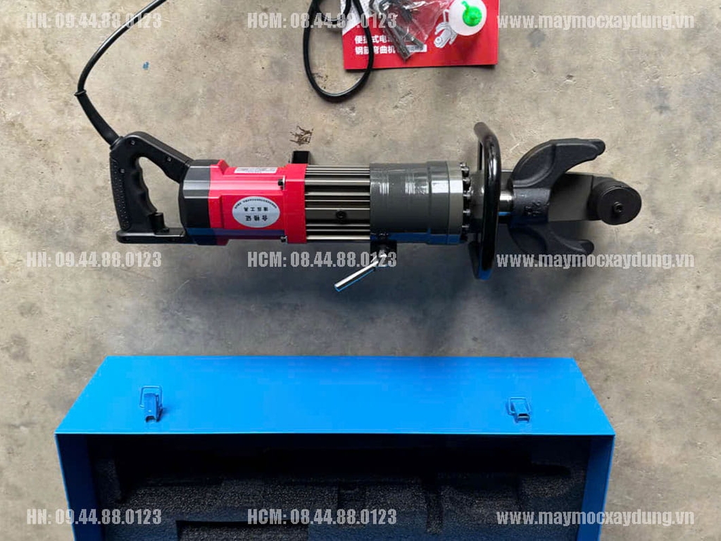 Máy uốn sắt thủy lực cầm tay Phi 25 220V