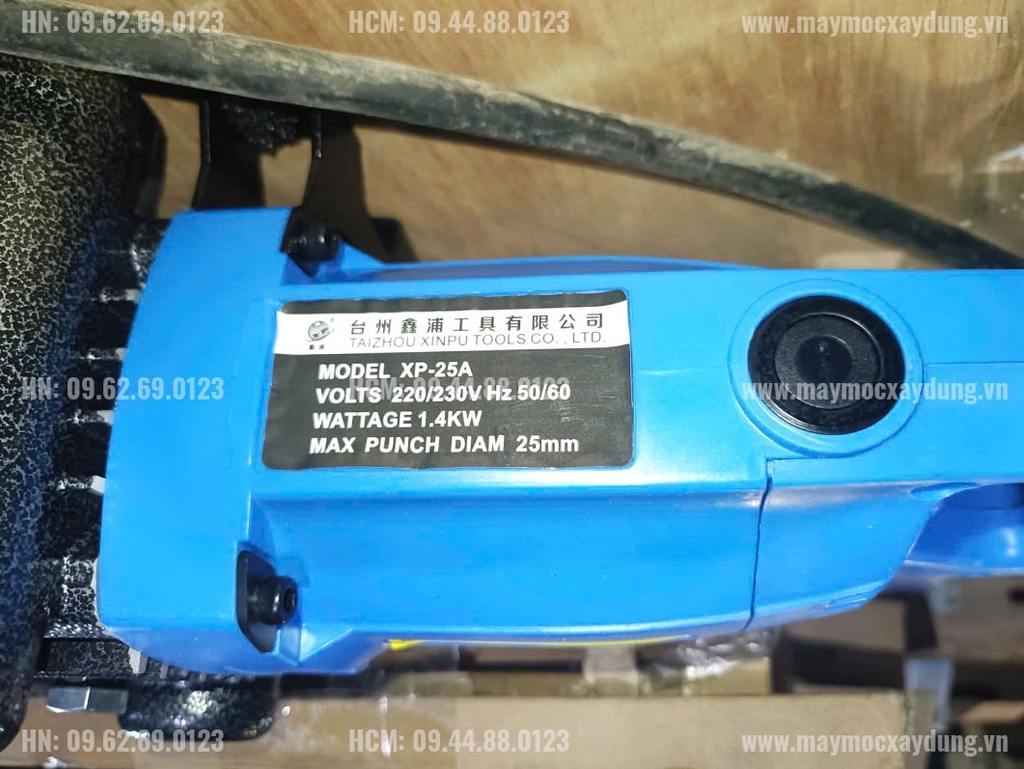 Máy uốn sắt thủy lực cầm tay Phi 25 HRB-25