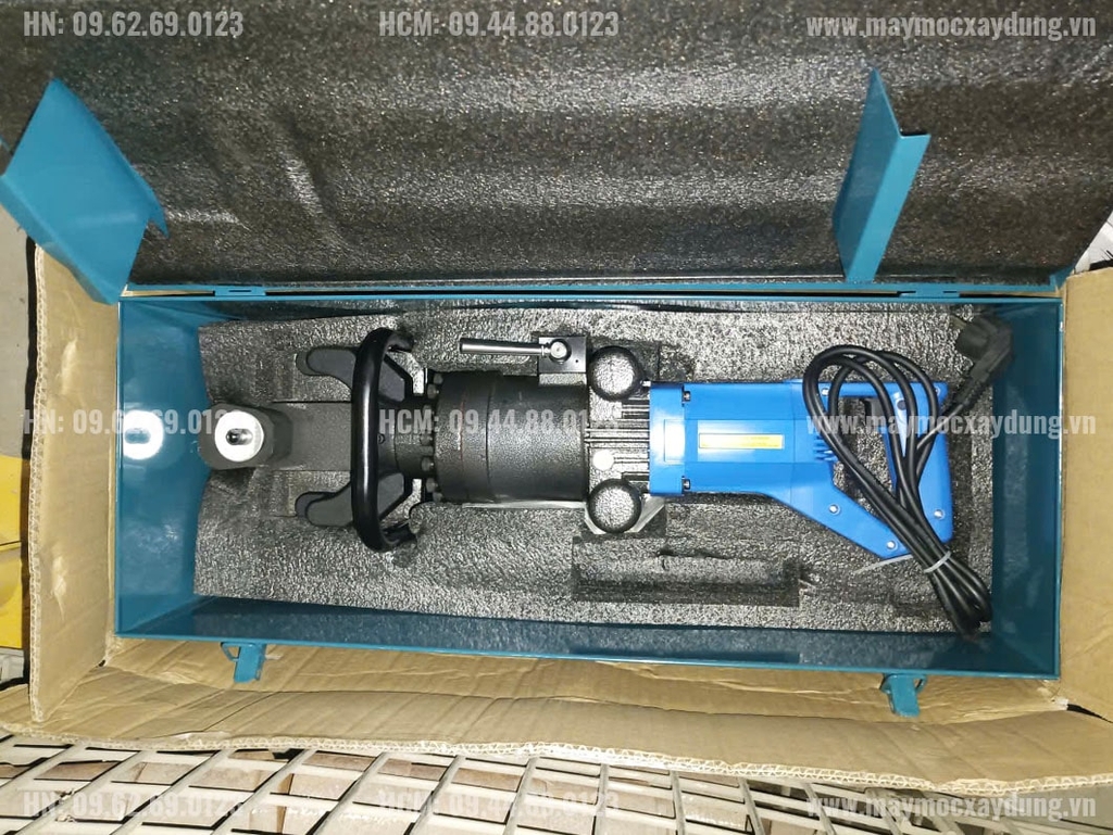 Máy uốn sắt thủy lực cầm tay Phi 25 HRB-25