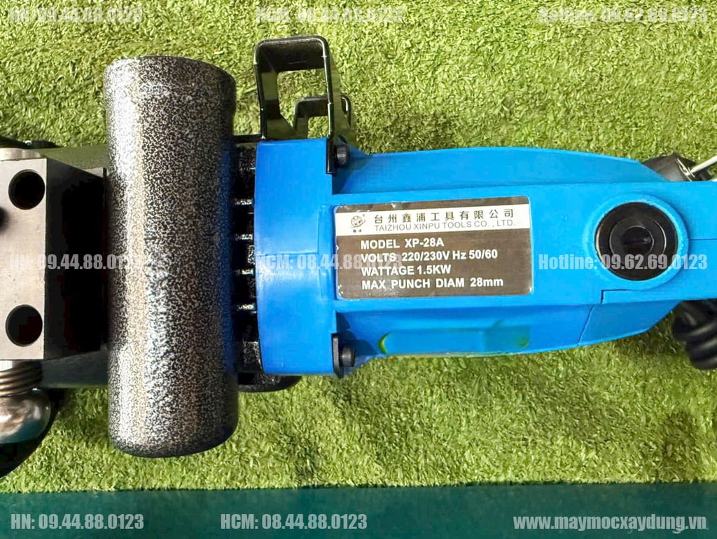 Máy uốn sắt thủy lực cầm tay Phi 28 220V