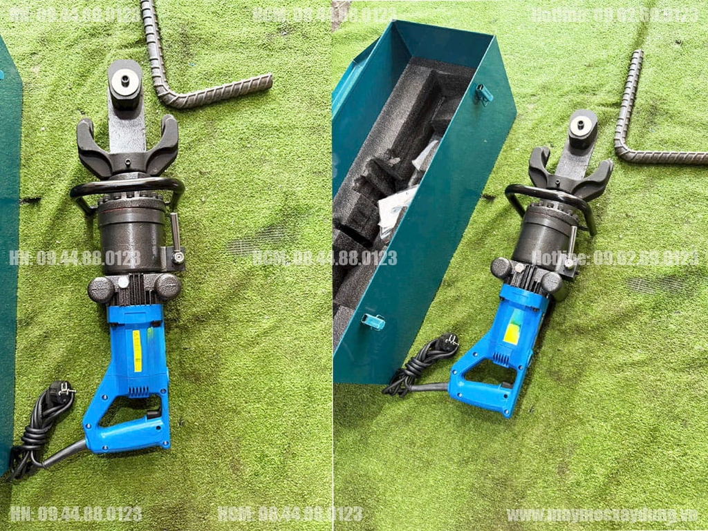 Máy uốn sắt thủy lực cầm tay Phi 28 220V