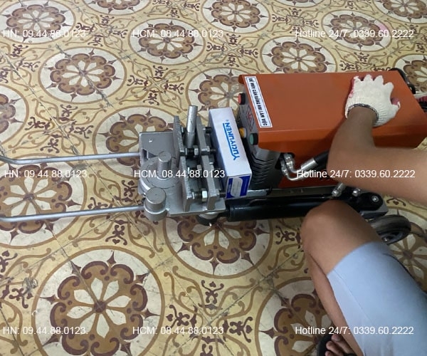 Máy uốn sắt thủy lực Phi 28 220V