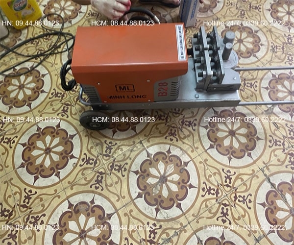 Máy uốn sắt thủy lực Phi 28 220V