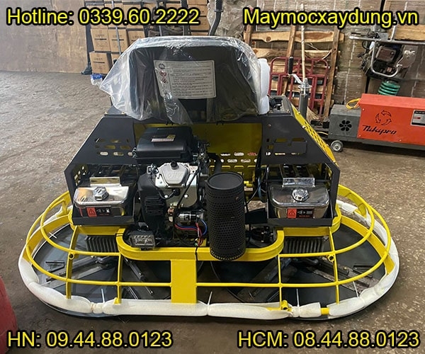 Máy xoa nền bê tông đôi Trung Quốc 1 mét
