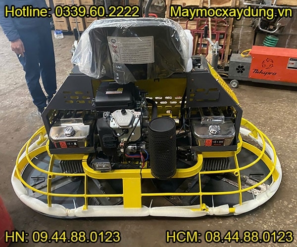 Máy xoa nền bê tông đôi Trung Quốc 1 mét
